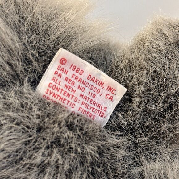 RARE Classique Dakin Realistic Toy Schnauzer Dog Plush Stuffed 14" Floppy Ears - Picture 10 of 11